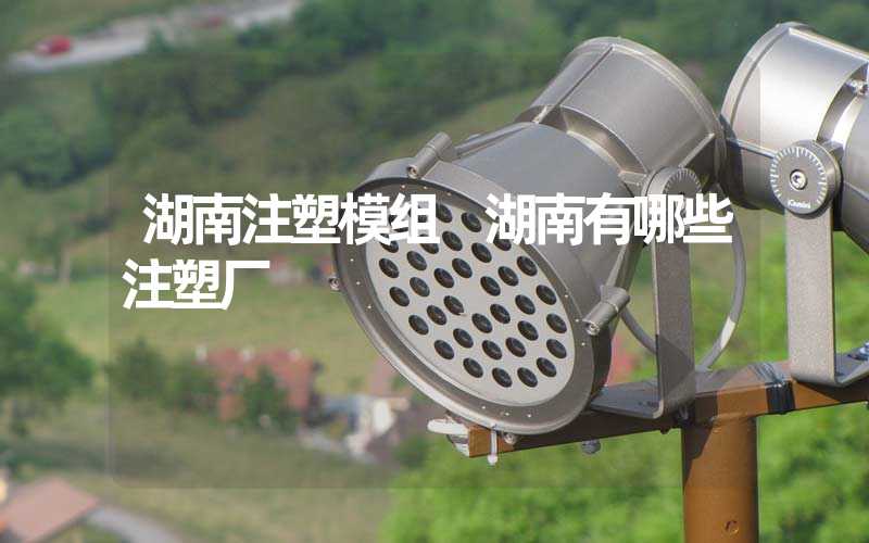 湖南注塑模组 湖南有哪些注塑厂